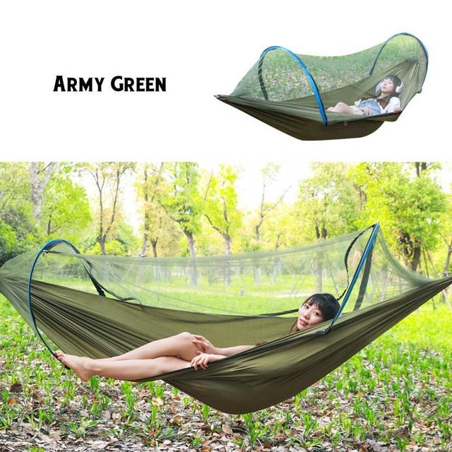 LockMesh + Camping Netted Hammock