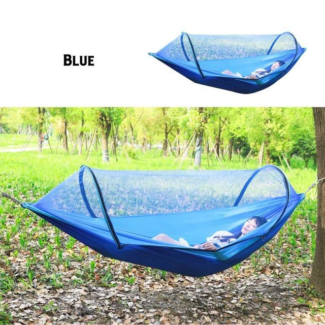 LockMesh + Camping Netted Hammock