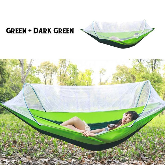 LockMesh + Camping Netted Hammock