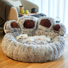 Cargar imagen en el visor de la galería, Cuna JumboPaw: acogedora cama para mascotas para aliviar el estrés