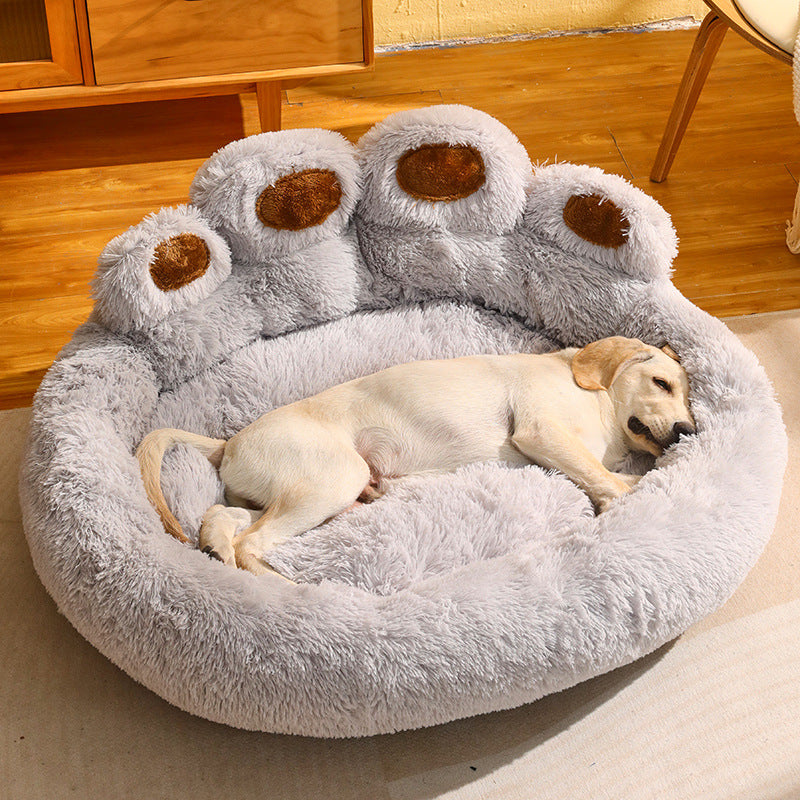 Cuna JumboPaw: acogedora cama para mascotas para aliviar el estrés