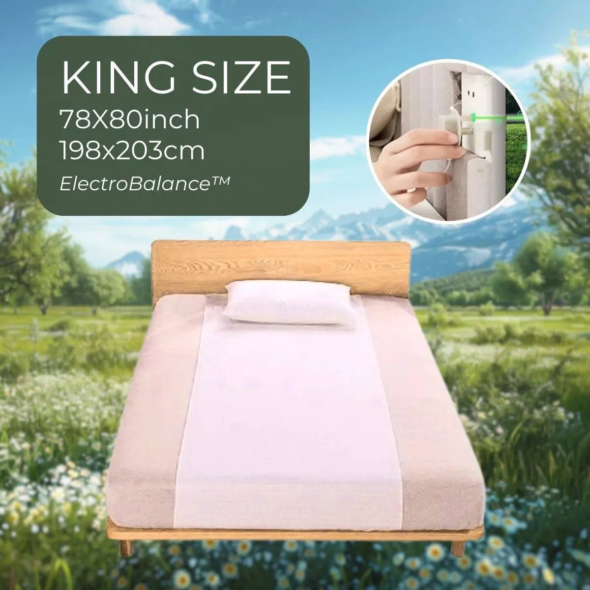 ElectroBalance™ Grounding Bed Sheet