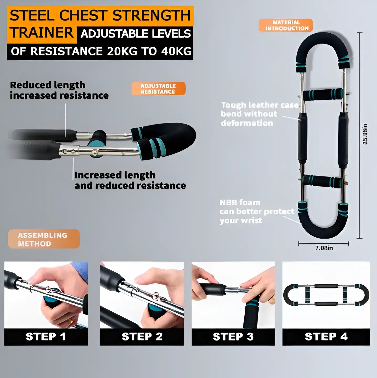 Steel Chest Strength Trainer