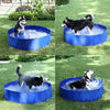 Load image into Gallery viewer, Outdoor Foldable Swimming Pool for kids and pets portable Husky Playing