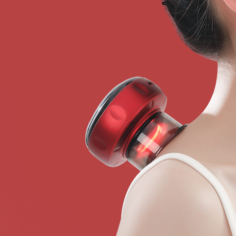 Smart Anti-Cellulite Cup Massager w/ Red LED Light Therapy