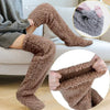 Cargar imagen en el visor de la galería, Warmiez™: The Fuzzy Long Socks with toe cut off and machine washable