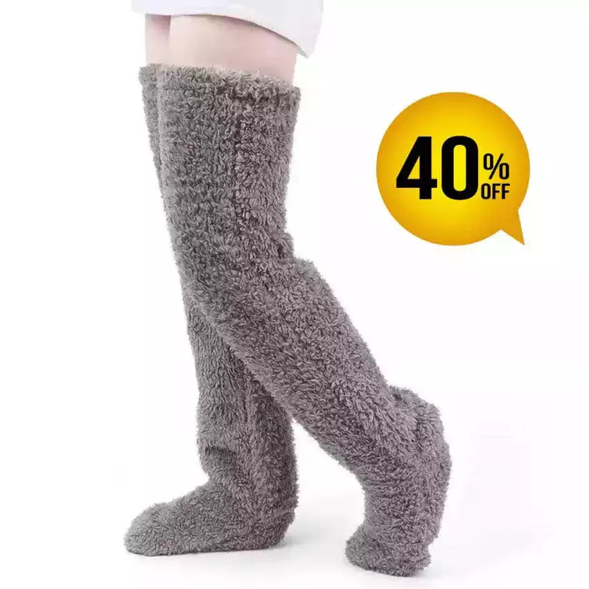 Warmiez™: The Fuzzy Long Socks You'll Refuse To Take Off