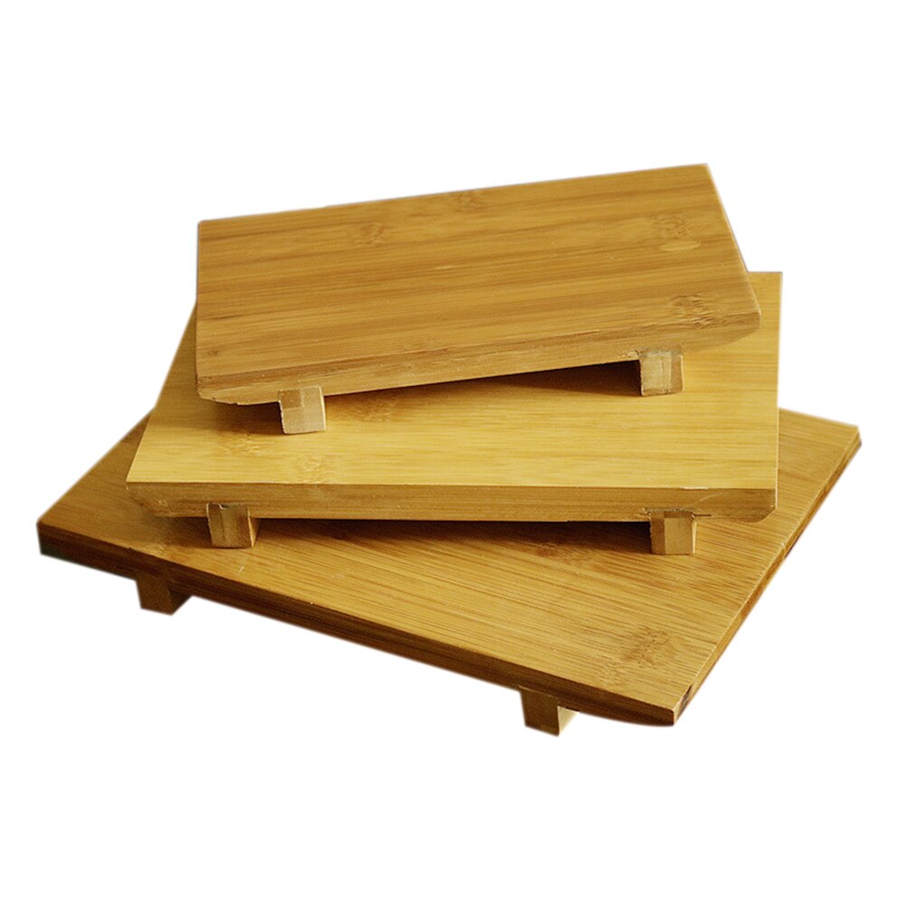 Carbonized Bamboo Sushi Board