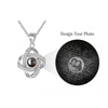 Load image into Gallery viewer, [Exclusive Offer] Custom Projection Necklace - 100 Ways To Say I Love You