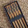 Cargar imagen en el visor de la galería, [Oferta exclusiva] Palillos de bambú japoneses premium (4 pares)