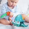 OctoPlay™: Juguete de baño interactivo | Pulpo que se arrastra para divertirse durante el desarrollo 