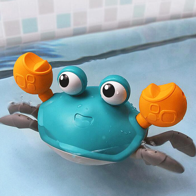 OctoPlay™: Juguete de baño interactivo | Pulpo que se arrastra para divertirse durante el desarrollo 