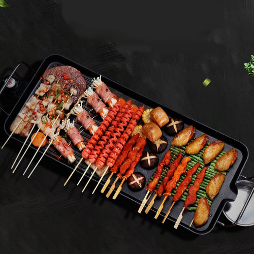 Elektrische Grillpfanne mit Antihaftbeschichtung